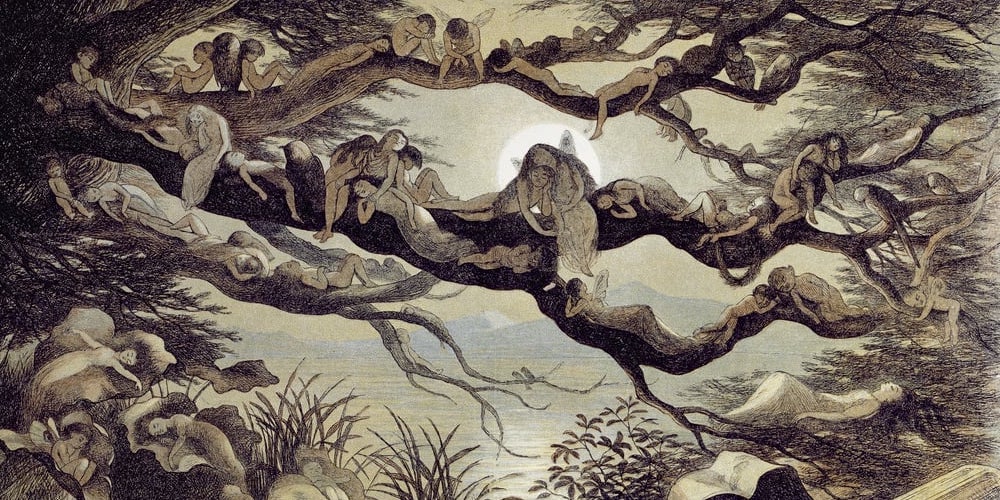 Doyle - Asleep in the Moonlight - (MeisterDrucke-274092)